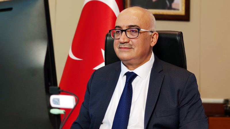 MCBÜ Rektör Prof. Dr. Ahmet Ataç 2